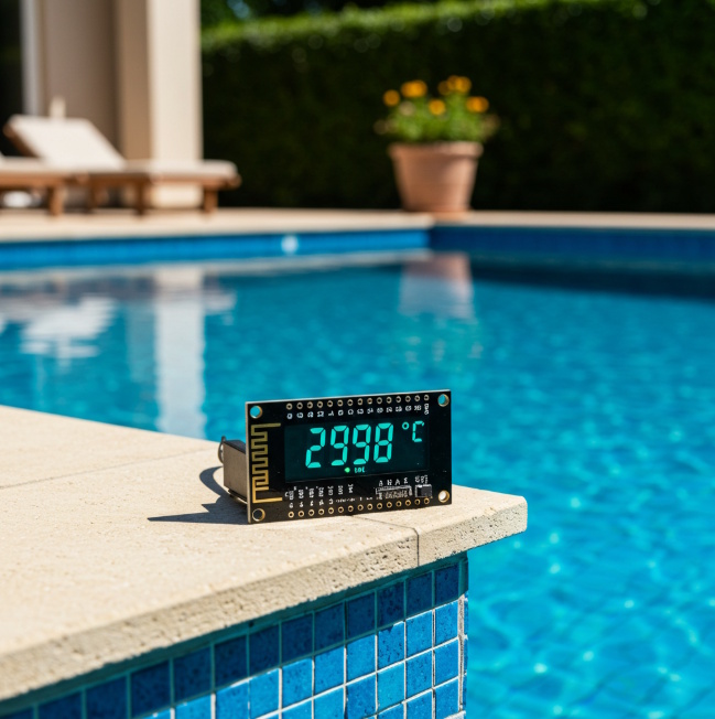 IoT-development: Pool-temperature goes MQTT